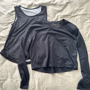 Girl's Zella Girl athletic tops, Size 7/8 (N5)